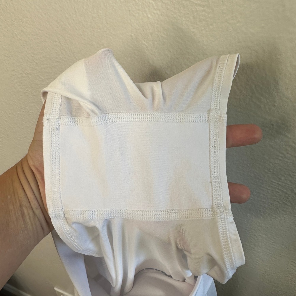 Alo Yoga Grand Slam Lined Skirt White Pleated Tennis Pickleball Skort Size XXS - Picture 11 of 11